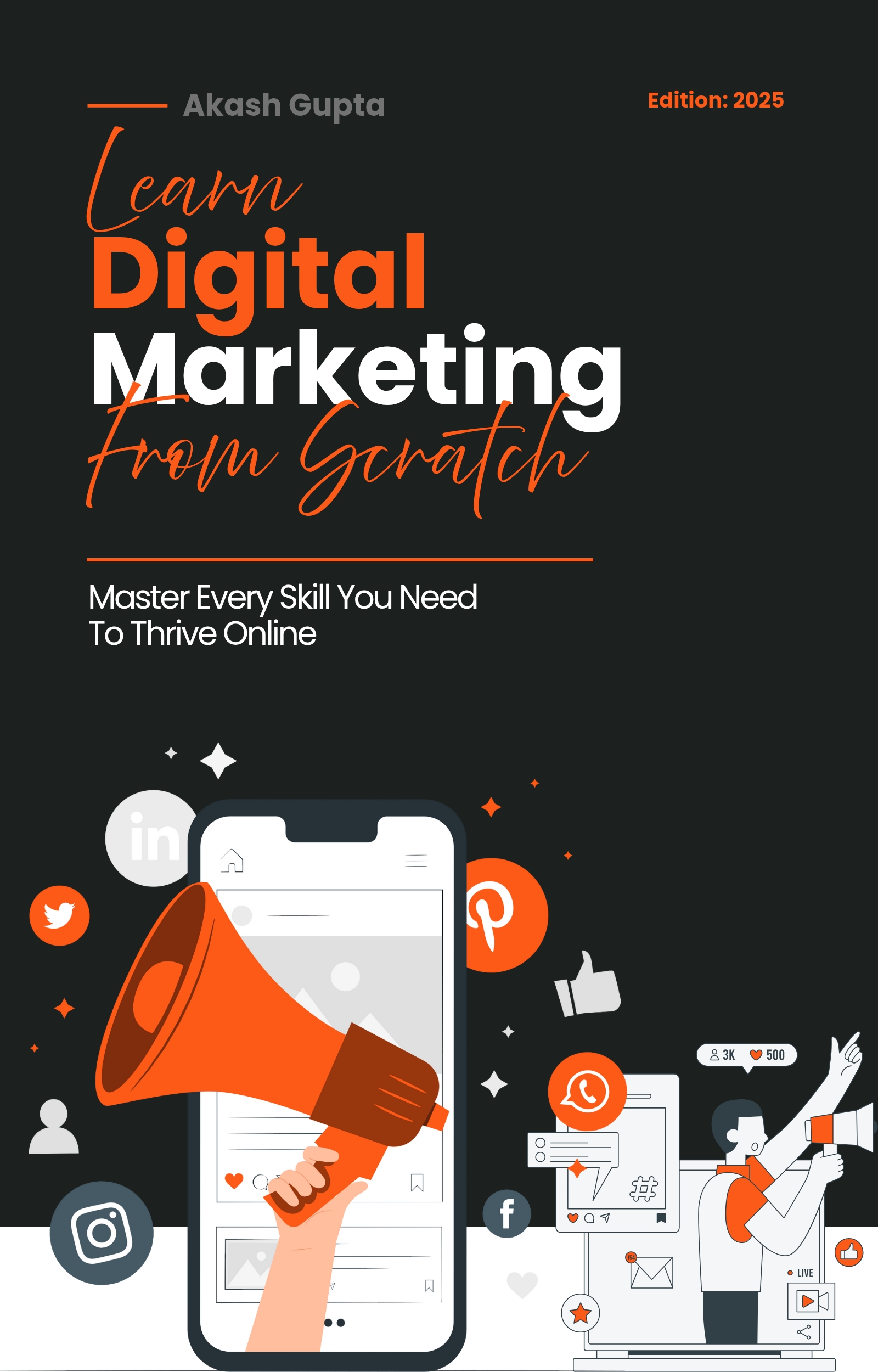 Learn Digital Marketing from Scratch eBook-SEO, Social Media, Email Marketing