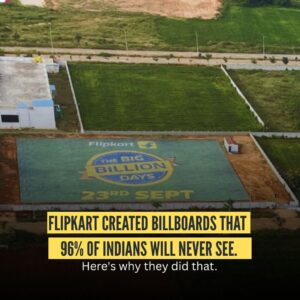 Flipkart’s Big Billion Days Aerial Marketing: A Masterclass in Buzz