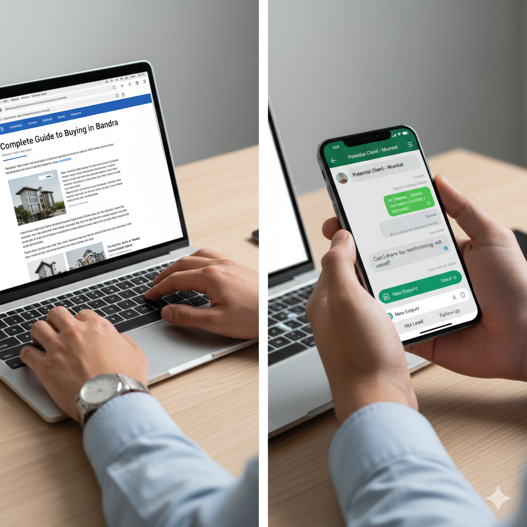 Image for blog on how to get free real estate leads